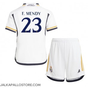 Real Madrid Ferland Mendy #23 Kotipaita Lapsille 2023-24 Lyhythihainen (+ shortsit)